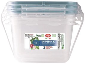 Potravinové škatuľky v súprave 3 ks Snipslock – Snips
