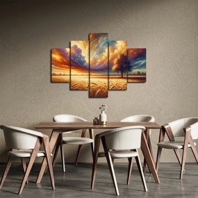 Obraz – Strom na poli (150x105 cm)