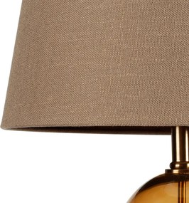 Dekoračná lampa LEONA 08 tmavohnedá