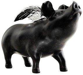 Rockstar Pig pokladnička čierna
