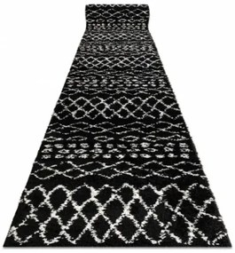 Behúň BERBER ETHNIC G3802 čierny Fredzle berber marokánsky