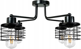 BERGE Závesná lampa DRON 4xE27 - PRUŽINA