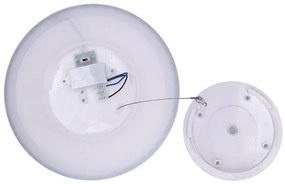 Solight WO826-LED Kúpeľňové stropné svietidlo ACATE 24W/230V 3000/4000/6000K pr.29,3cm IP54