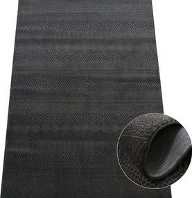 BE Koberec Zurich 1901 DARK GREY – sivý obdĺžnikový Rozmer: 60x100 cm