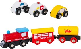 Ramiz MEGA drevený vláčik na stole