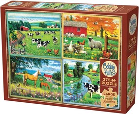 Puzzle 275 kusov Priatelia z farmy