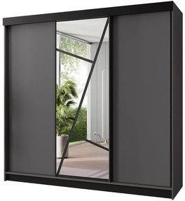 Skriňa Vena 200 grafit antracit + grafit antracit