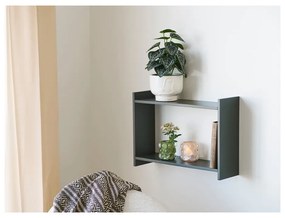 Sivozelená poschodová polica 50 cm Bamberg – House Nordic