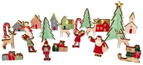 Adventný kalendár Festive Village - Meri Meri