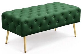 Taburetka MONACO fľaškovo zelená