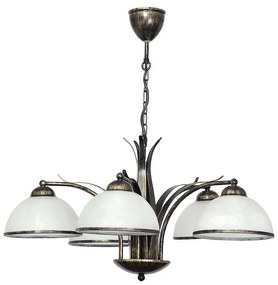 Luster na reťazi KORFU 5xE27/60W/230V