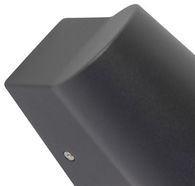 Moderná vonkajšia nástenná lampa antracit vrátane LED - Uma