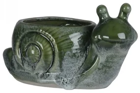 Porcelánový kvetináč Slimák 24 x 14 x 14 cm