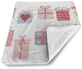 Sablio Deka pre bábätko Ružové darčeky - 80x100 cm