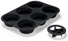 Perforovaná forma na pečenie žemlí