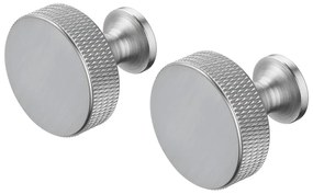 Nástenné kovové háčiky v súprave 2 ks v matne striebornej farbe Rof – Blomus