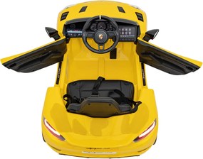 Ramiz Detské autíčko Porsche Spyder RS 718, žlté športové