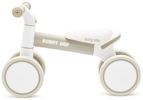 Detské odrážadlo Baby Mix Bunny Hop Ultralight warm grey