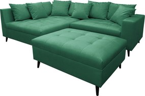 XXXLutz ROHOVÁ SEDAČKA, textil, zelená MID.YOU - Sedačky - 001628000301