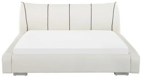 Manželská posteľ 180 cm NICE (s roštom) (biela). Vlastná spoľahlivá doprava až k Vám domov. 1007392