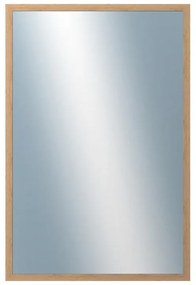 DANTIK - Zrkadlo v rámu, rozmer s rámom 40x60 cm z lišty KASSETTE dub malá (2867)