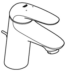 GROHE 23707003 - Umývadlová batéria EUROSTYLE 163 mm lesklý chróm