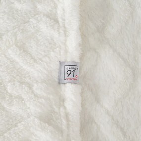 Deka D91 vrkoč biela