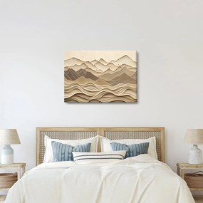 Obraz - 3D línia hôr (70x50 cm)