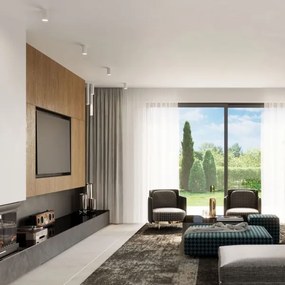 Sollux SL.0998 - Bodové svietidlo LAGOS 1xGU10/10W/230V 40 cm biela