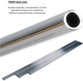 TUNIRO PRO Stolný futbal 110 kg, biely M53854