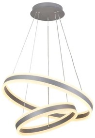 LED Stmievateľný luster na lanku LED/135W/230V 3000-6500K + diaľkové ovládanie