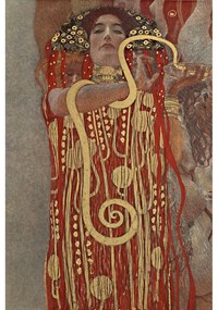 Obraz - reprodukcia 60x90 cm Hygieia, Gustav Klimt – Fedkolor