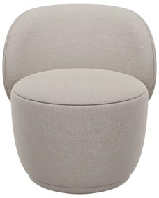 Béžové plstené kreslo KUON - Blomus