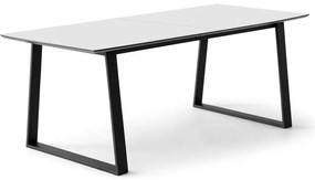 Rozkladací jedálenský stôl s bielou doskou a prídavnou doskou 100x210 cm Meza – Hammel Furniture