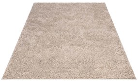 Dekorstudio Shaggy koberec CITY 500 svetlo hnedý Rozmer koberca: 150x150cm