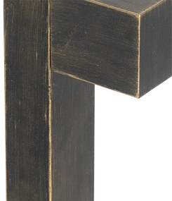 Industriálne stojace vonkajšie svietidlo starožitné zlaté 35 cm IP44 - Baleno