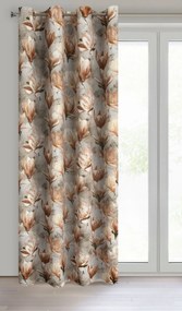 ZATEMŇOVACÍ ZÁVES NA KRÚŽKOCH LARI 140X250 CM VZOROVANÁ