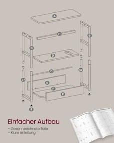 Príručný stolík LET335B02