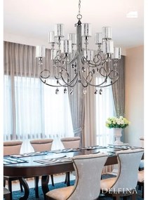 Jupiter 1596 - DE 12 CH - Luster DELFINA 12xE14/40W