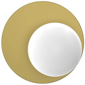EUlight Stropné svietidlo Bibione, 1x biele sklenené tienidlo, g