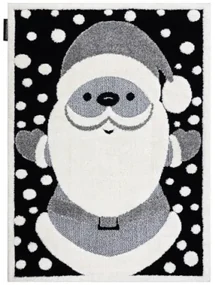 Koberec JOY Santa čierny / krém