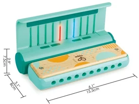 Hape Uč sa pomocou svetiel Harmonika