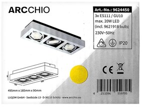Arcchio Arcchio - LED Stropné svietidlo RONKA 3xGU10/11,5W/230V LW1237