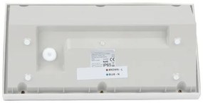 LED Vonkajšie nástenné svietidlo LED/20W/230V 4000K IP65 biela