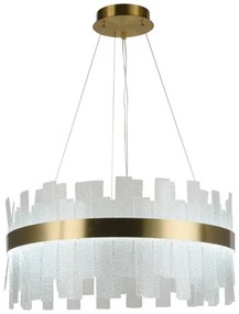 LED Stmievateľný luster na lanku LED/40W/230V 3000-6500K + diaľkové ovládanie