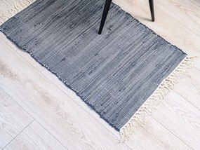 Koberec RENSKE 60x90 cm, čierny/žíhaný