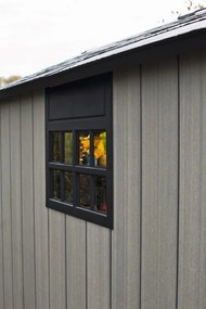 Záhradný domček Keter Oakland 759 šedý, s podlahou