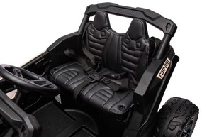 Elektrické autíčko CAN-AM Maverik UTV červené