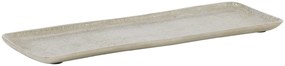 Kovový podnos BURLY nickel, 38 cm