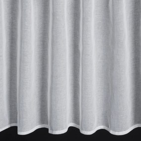 KRÁTKA ZÁCLONA NA PÚTKACH SEVILLA 150X60 CM BIELA